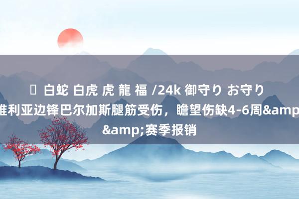 ✨白蛇 白虎 虎 龍 福 /24k 御守り お守り 西媒：塞维利亚边锋巴尔加斯腿筋受伤，瞻望伤缺4-6周&赛季报销